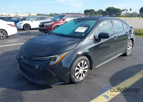 2022 Toyota Corolla Hybrid Le from USA, damaged, VIN JTDEAMDE8NJ060786